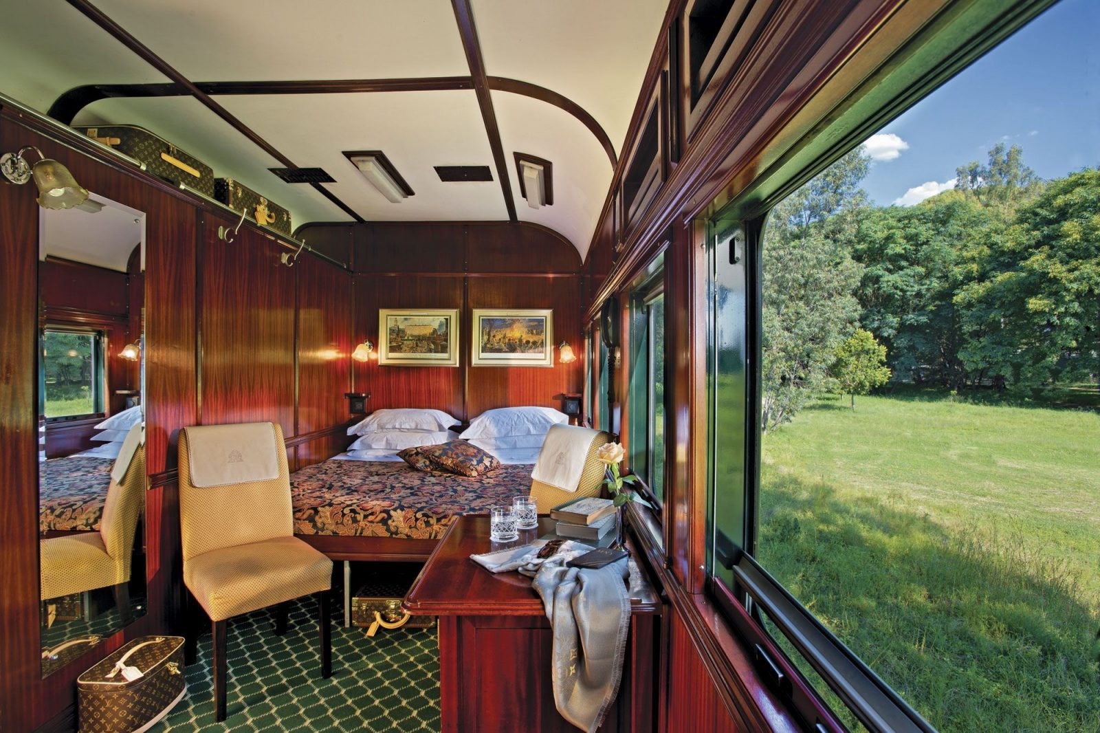 South Africa: the sumptuous Blue Train offers a short getaway at a