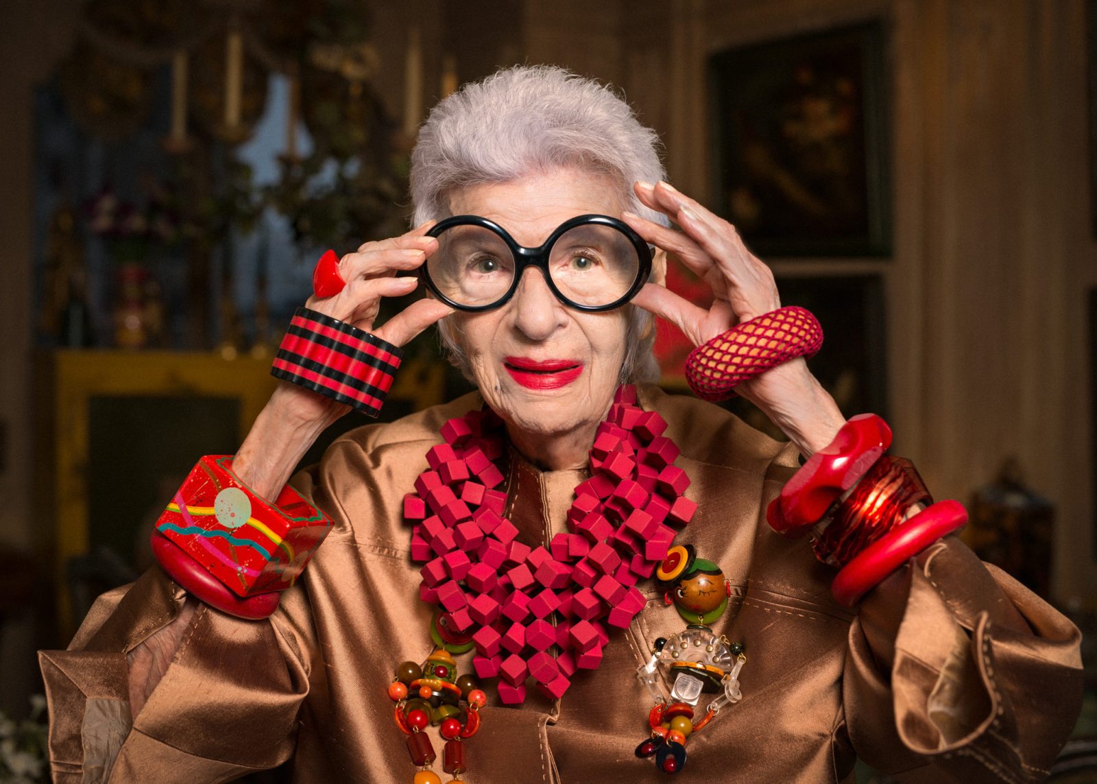 A brief history of luxury: Portrait of Iris Apfel through 100 years of ...