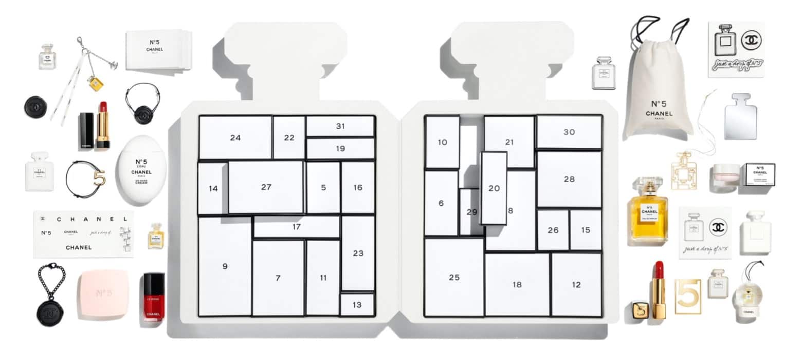 Luxury brands are already presenting their advent calendar