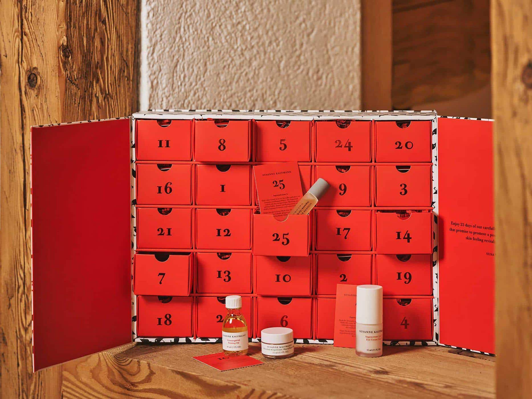 Luxury brands are already presenting their advent calendar