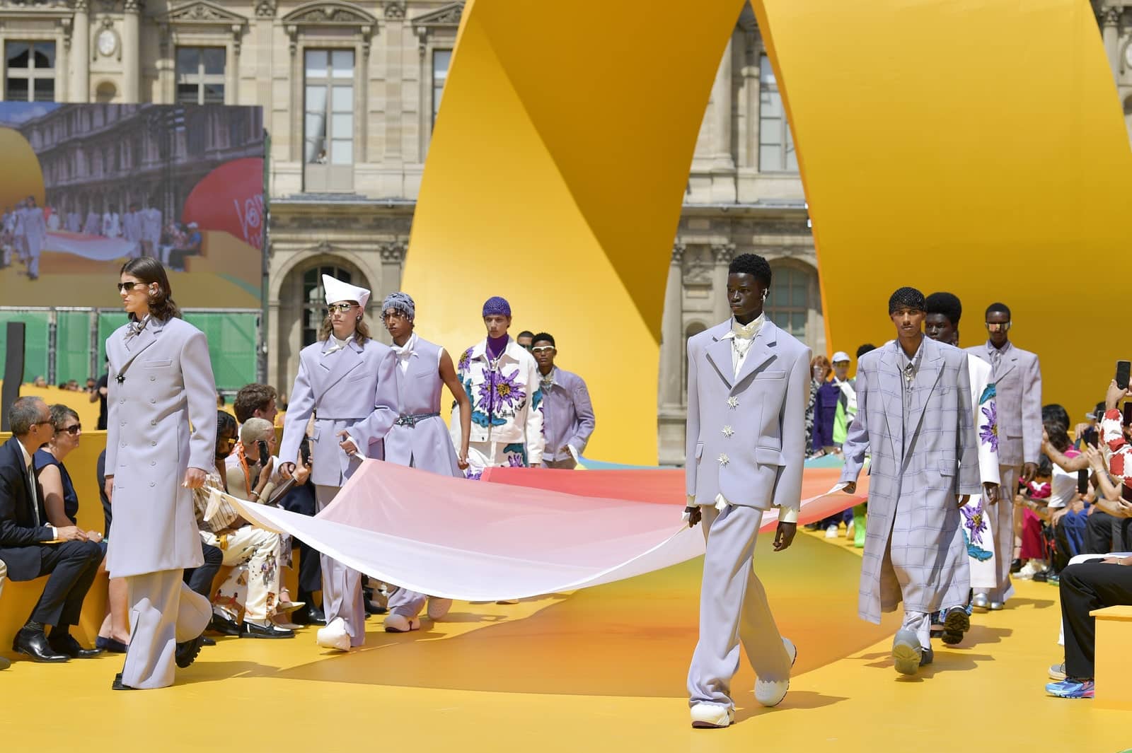 Back to childhood for the Louis Vuitton spring-summer 2023 men's show