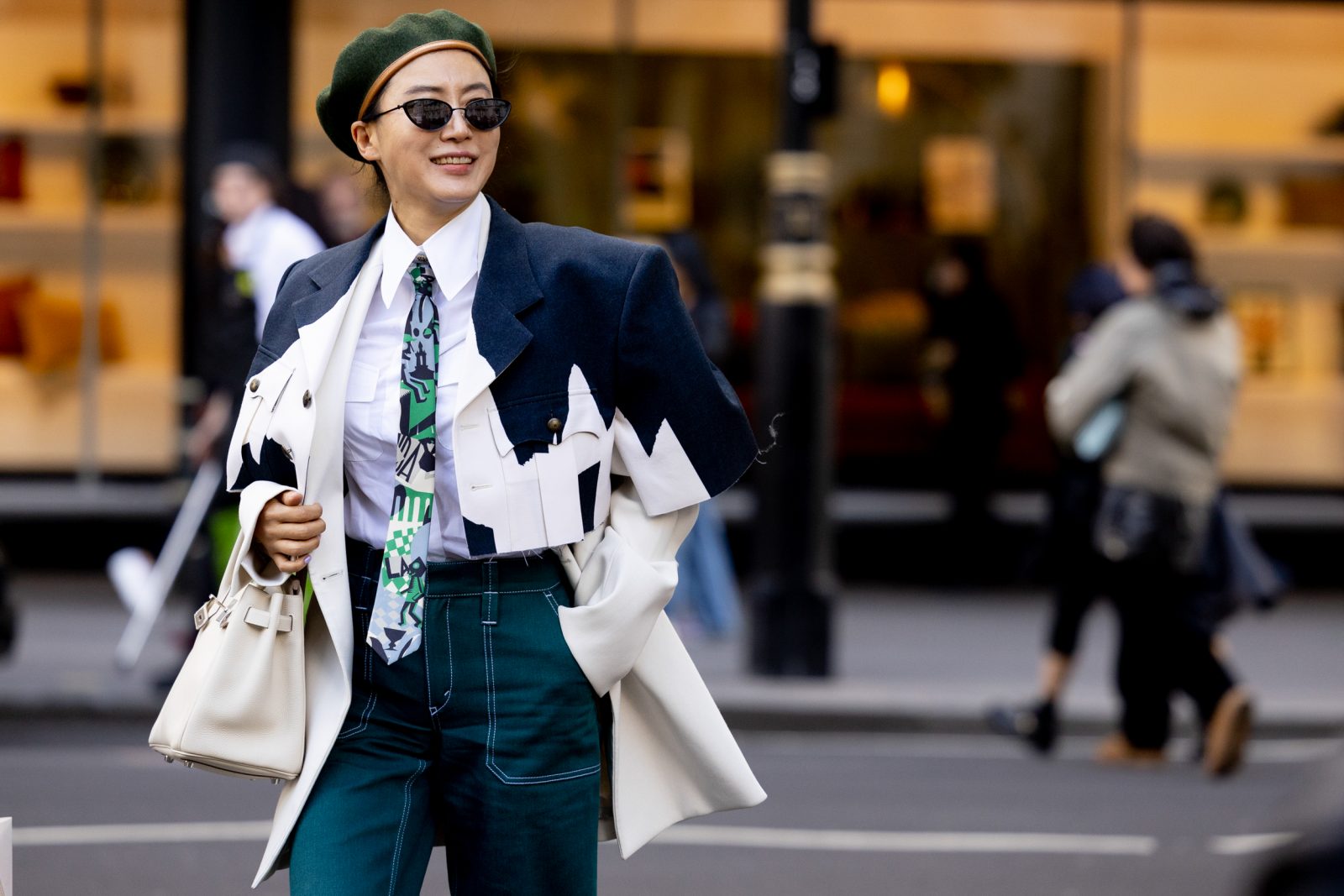 Luxus London Street Style Fotos